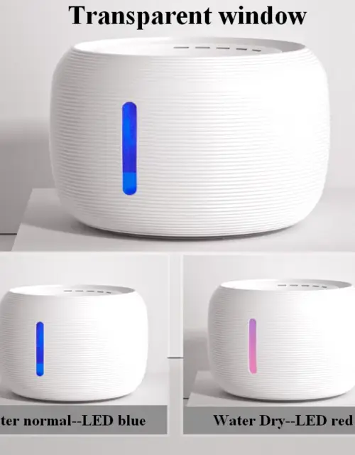 Pet Cat Water Fountain Drinking Smart Sensor Automatic Power Off Feeder Filter Drinker Mute Mini Fountain Cat Bowl Accessories